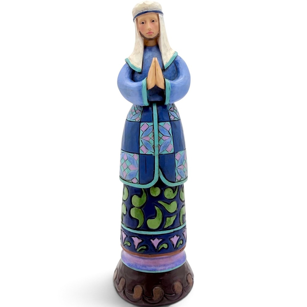 Jim Shore Blue Heaven Praying Mary Figurine 4014469 Heartwood Creek 2009